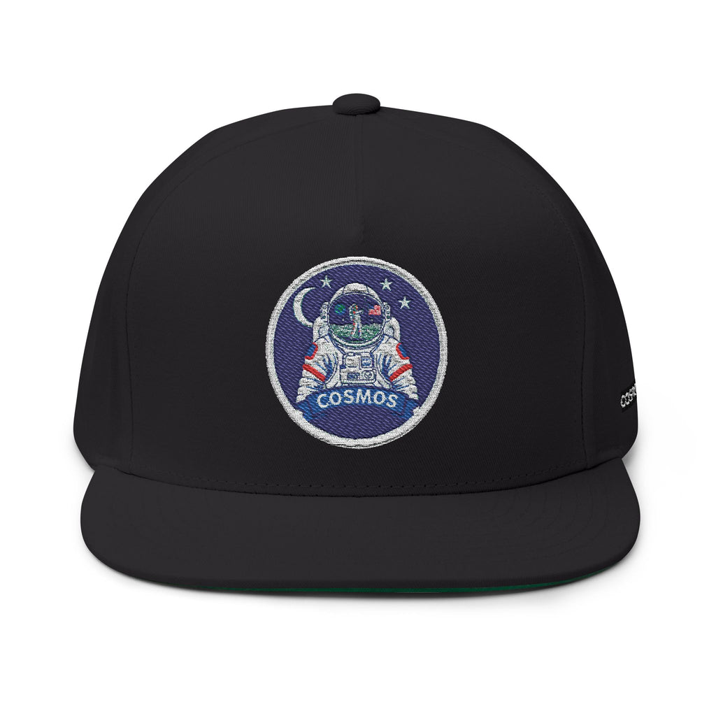 COSMOS Golf Flat Bill Cap | Embroidered Baseball Hat