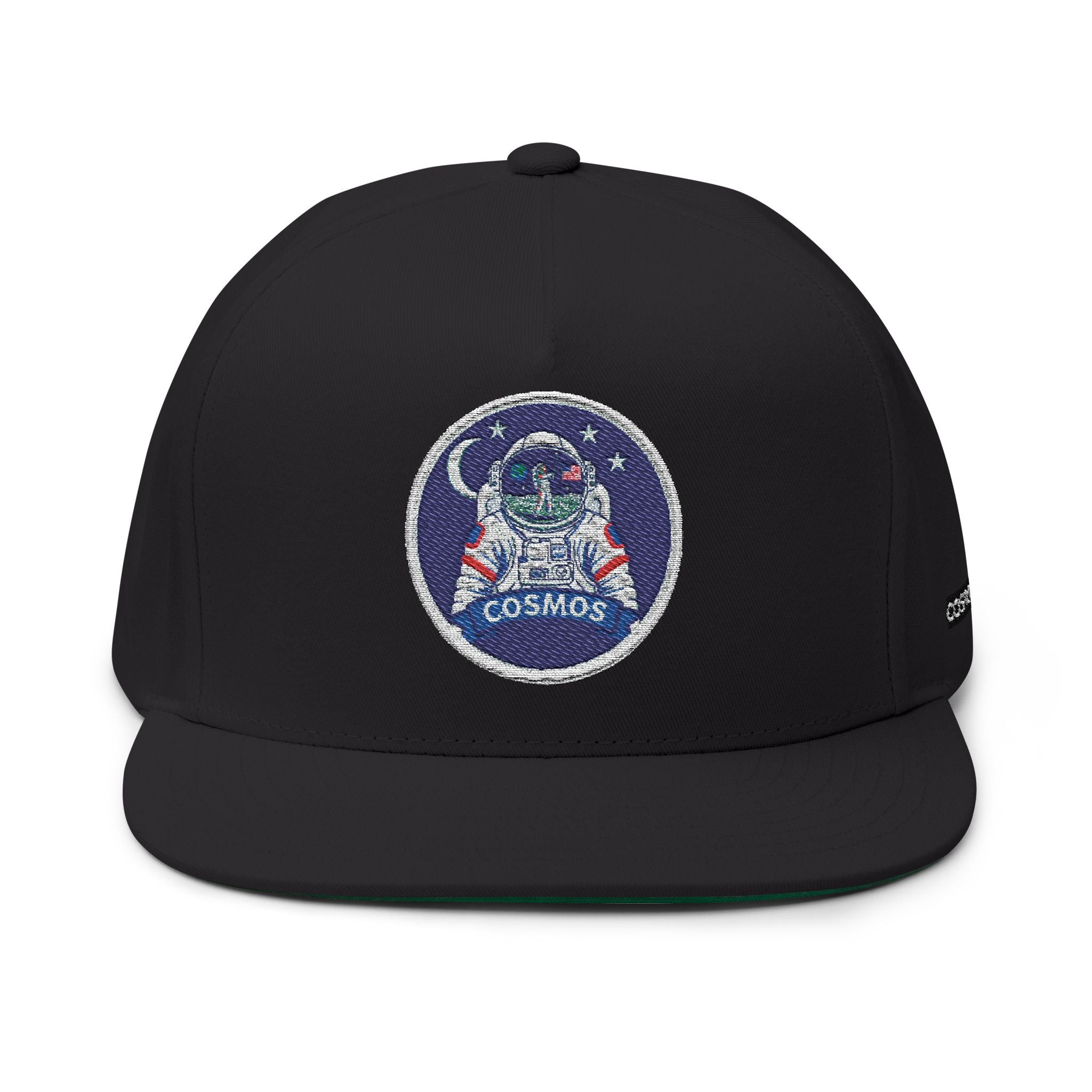 COSMOS Golf Flat Bill Cap | Embroidered Baseball Hat