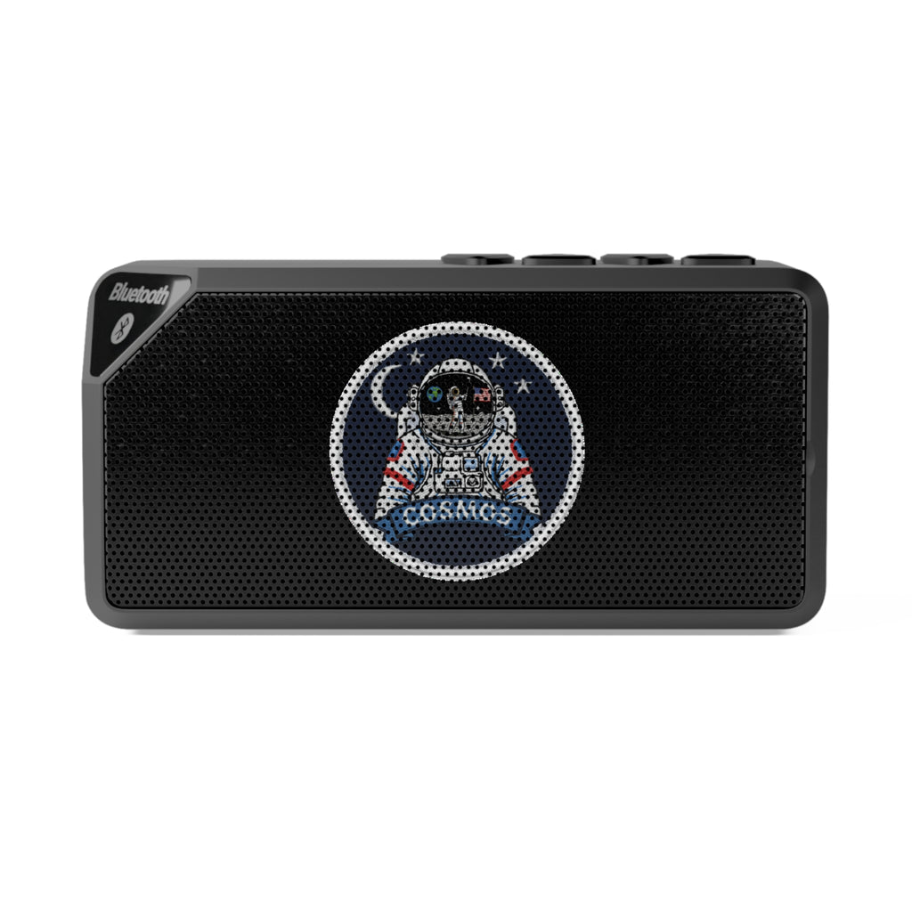 Bluetooth Speaker with Astronaut Patch Design — Portable Wireless Speaker