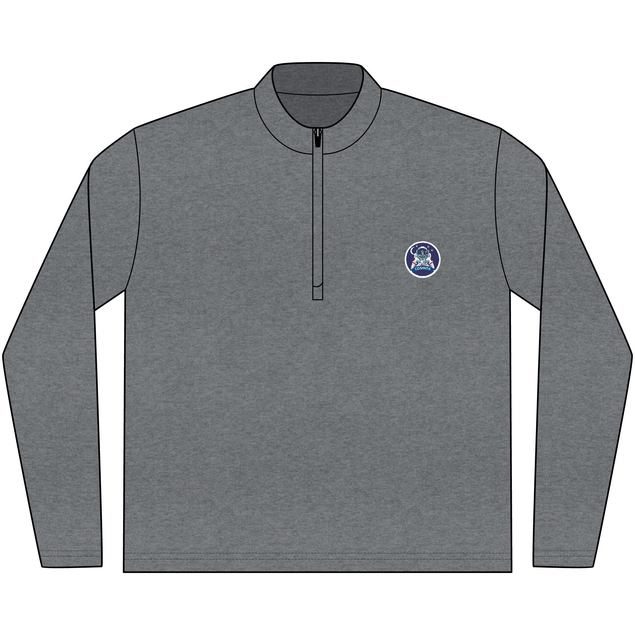 Cosmos Mission Patch 1/4-Zip Travis Matthews Pullover