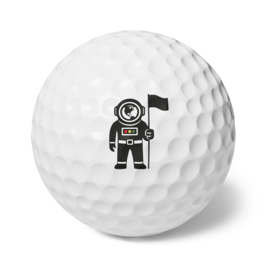 Moon Man Golf Balls, 6pcs