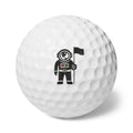 Moon Man Golf Balls, 6pcs
