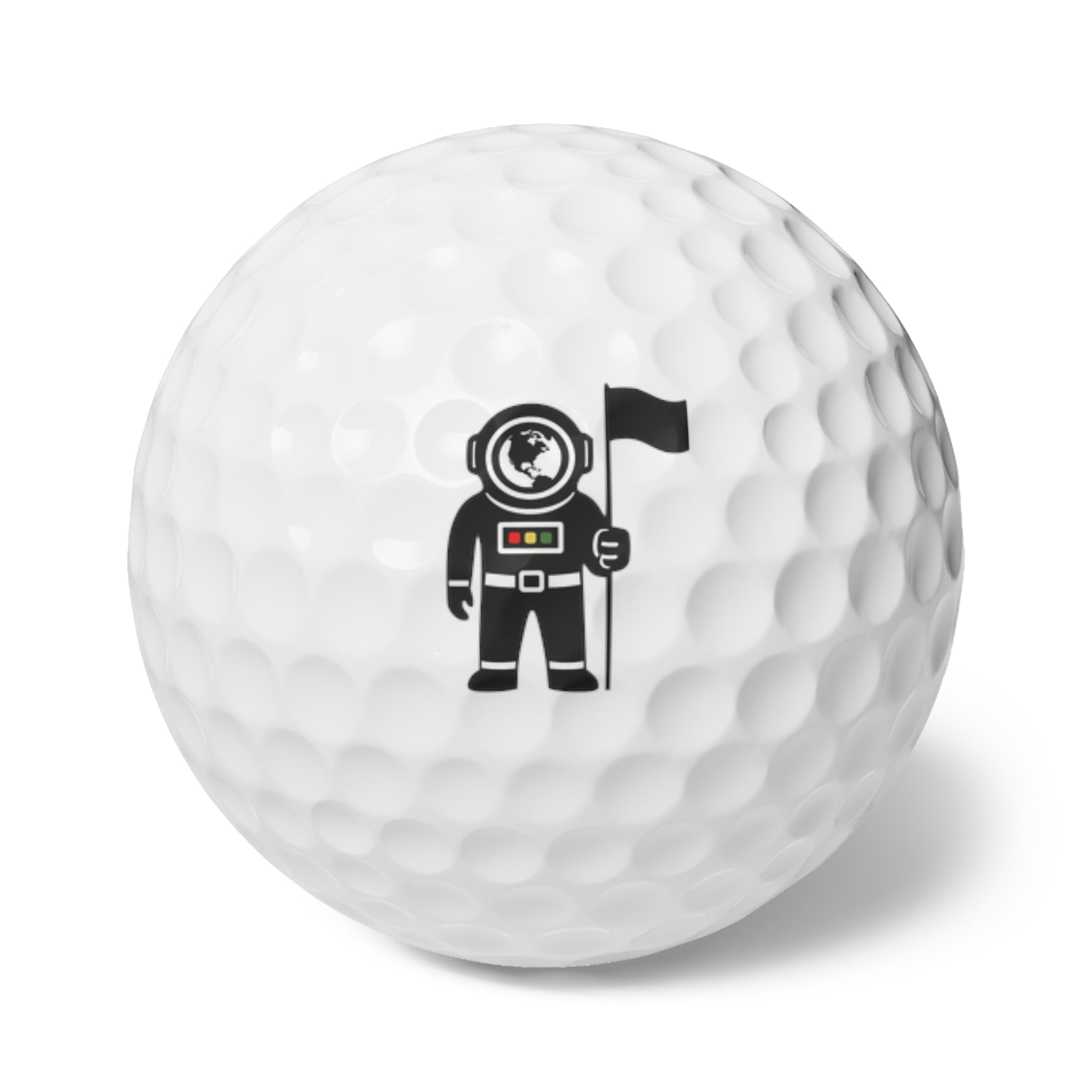 Moon Man Golf Balls, 6pcs