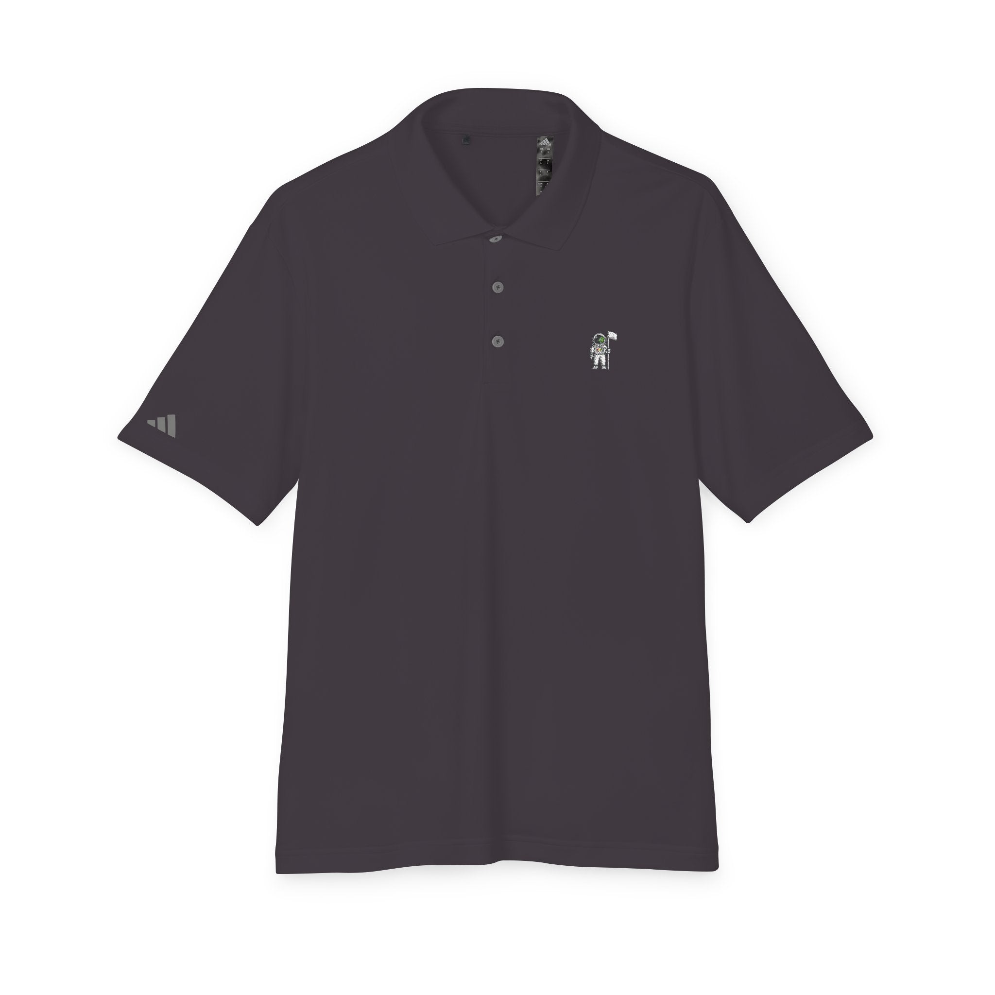 Moon Man Logo - Performance Adidas Golf Polo