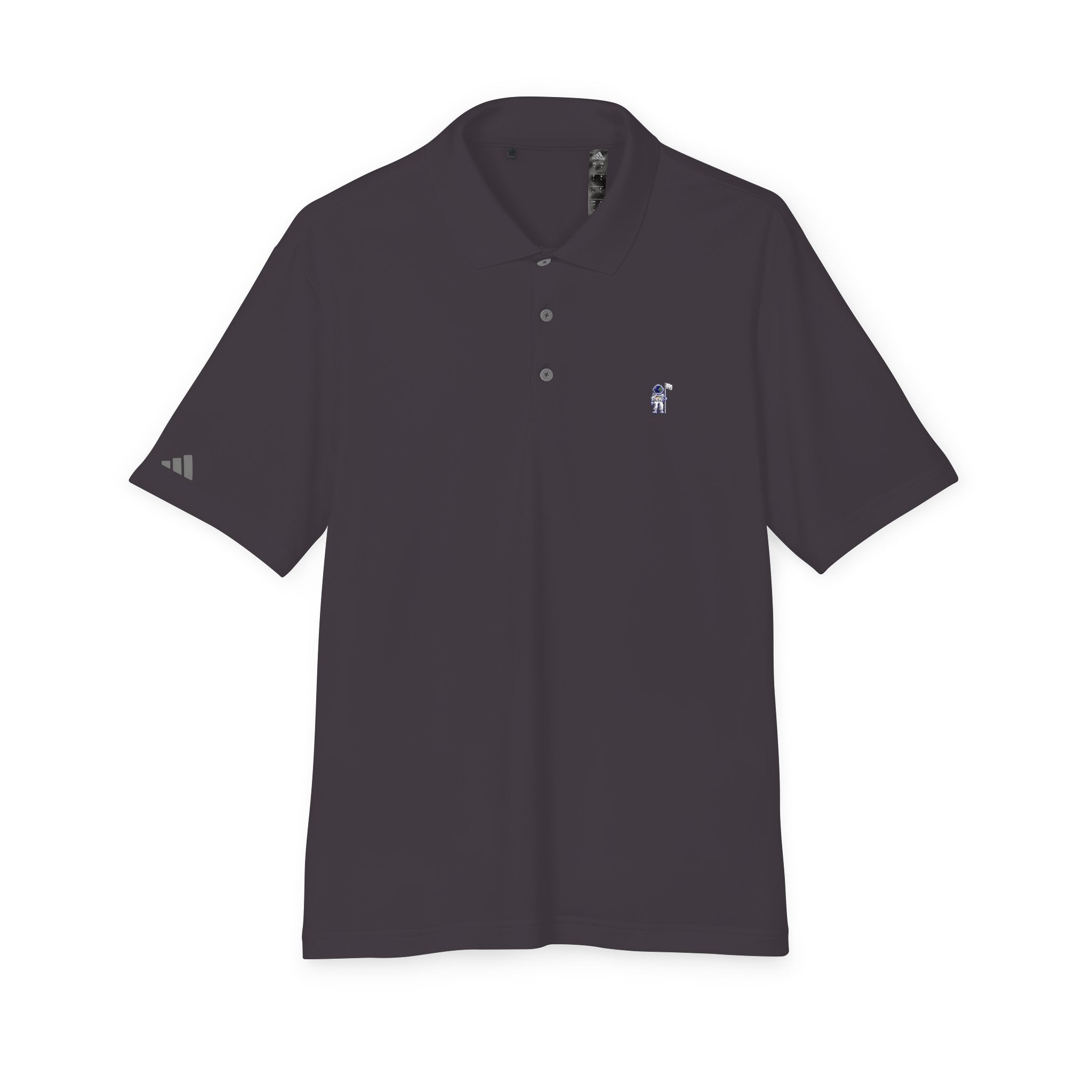 Moon Man Logo - Performance Adidas Golf Polo