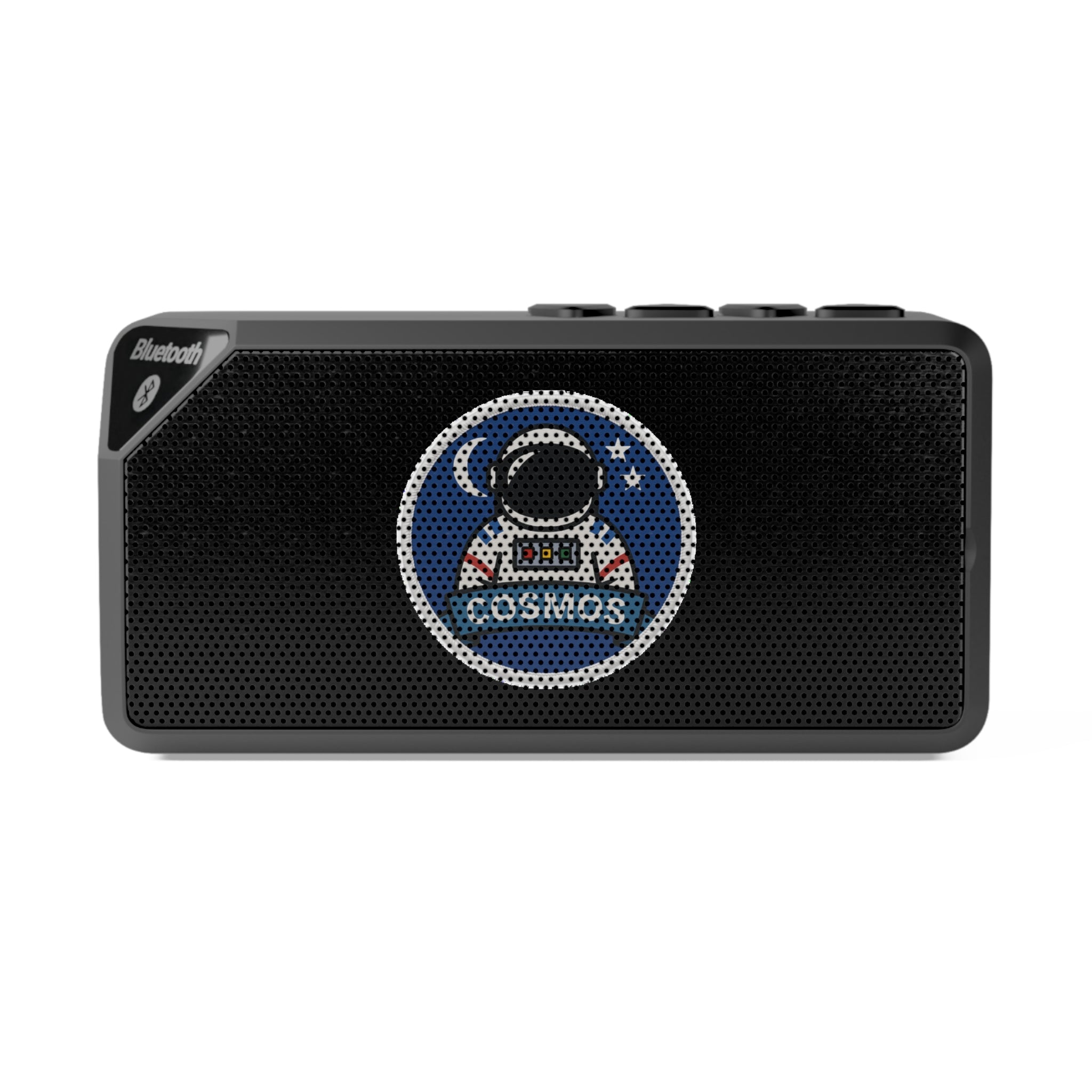 Bluetooth Speaker with Astronaut Patch Design — Portable Wireless Speaker