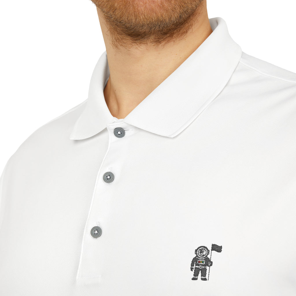 Moon Man Logo Adidas Polo