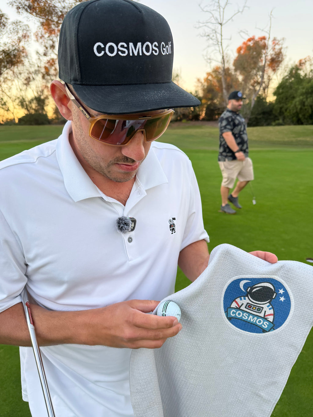 Cosmos Astronaut Logo Golf Towel | Golf Towel