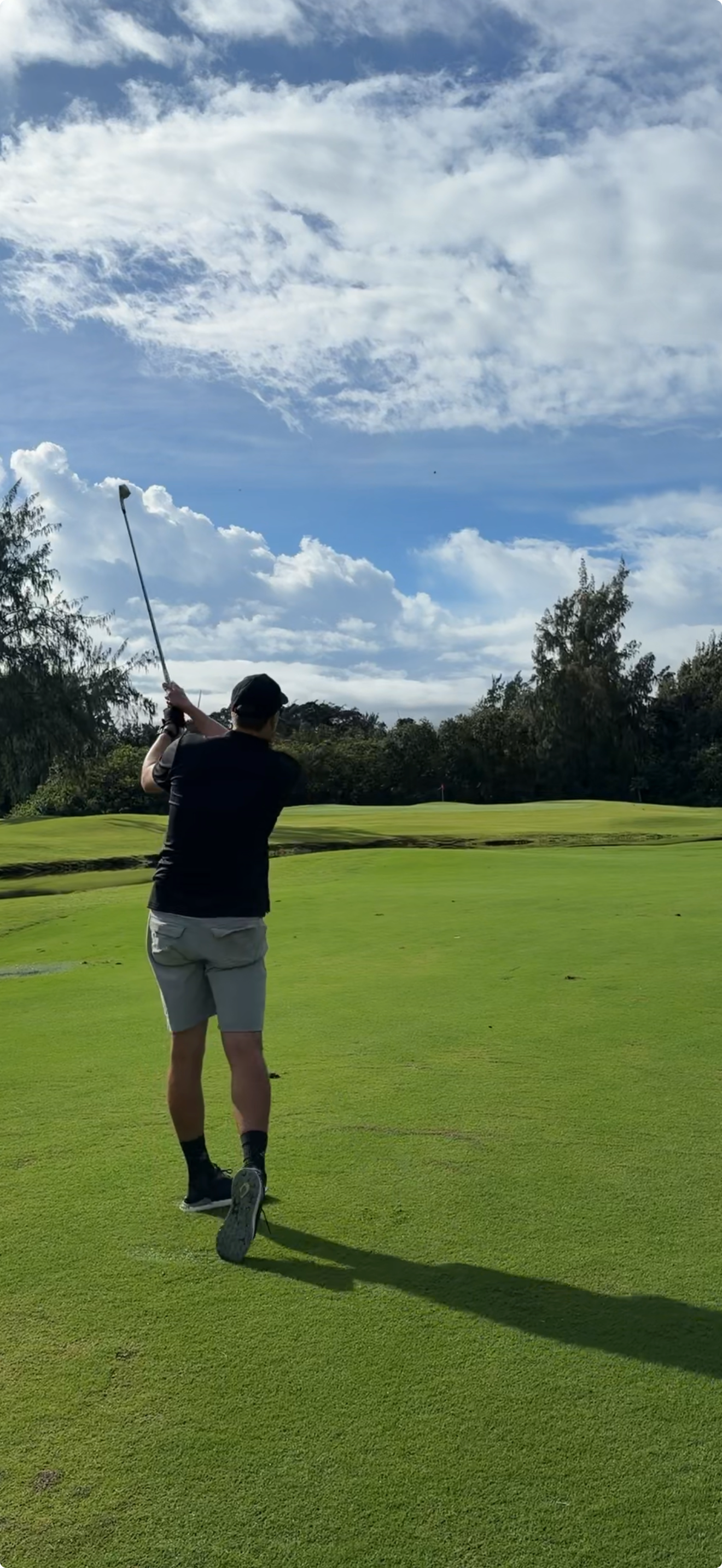 Swing on the course
