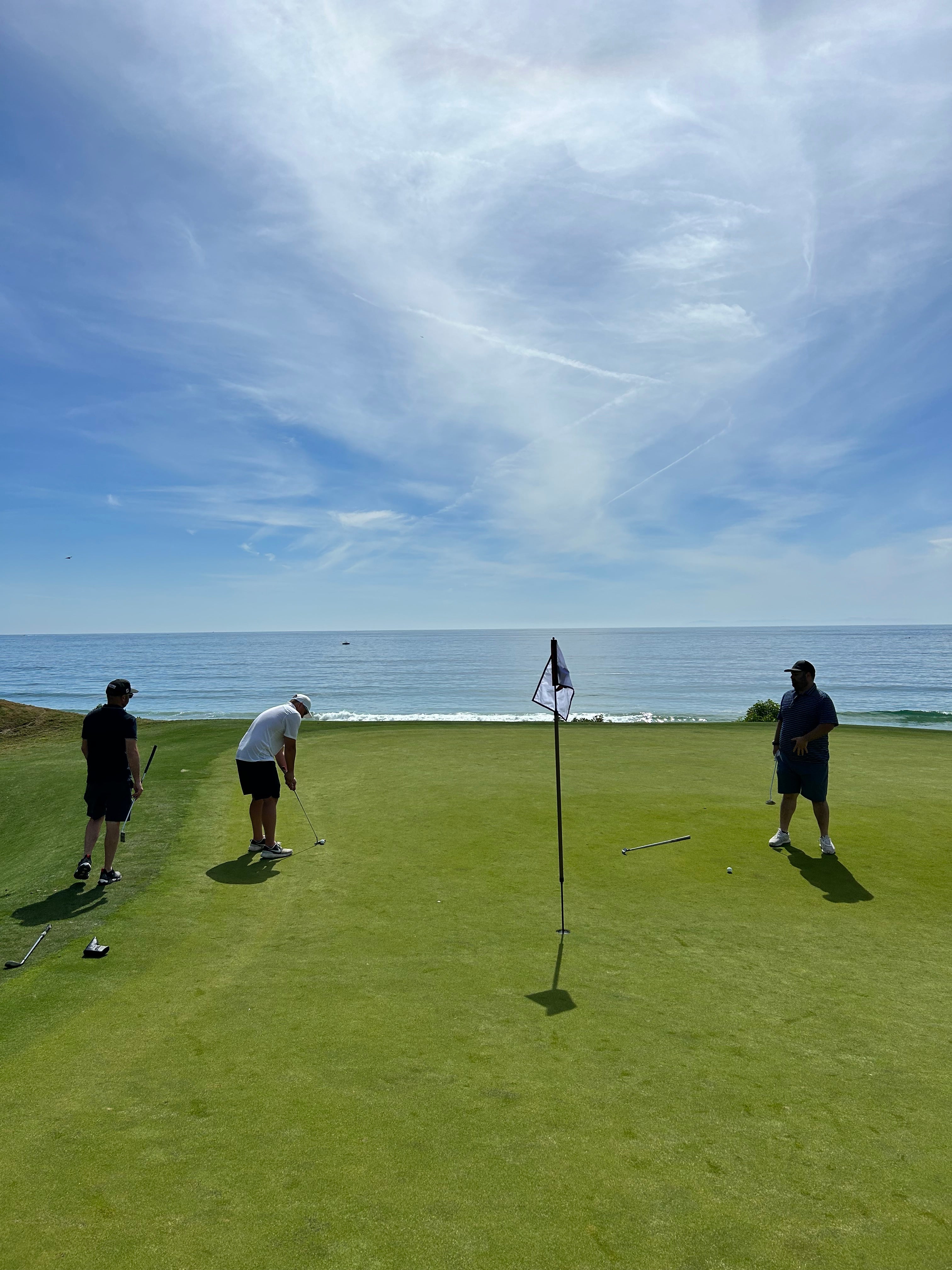 OC golf, ocean green