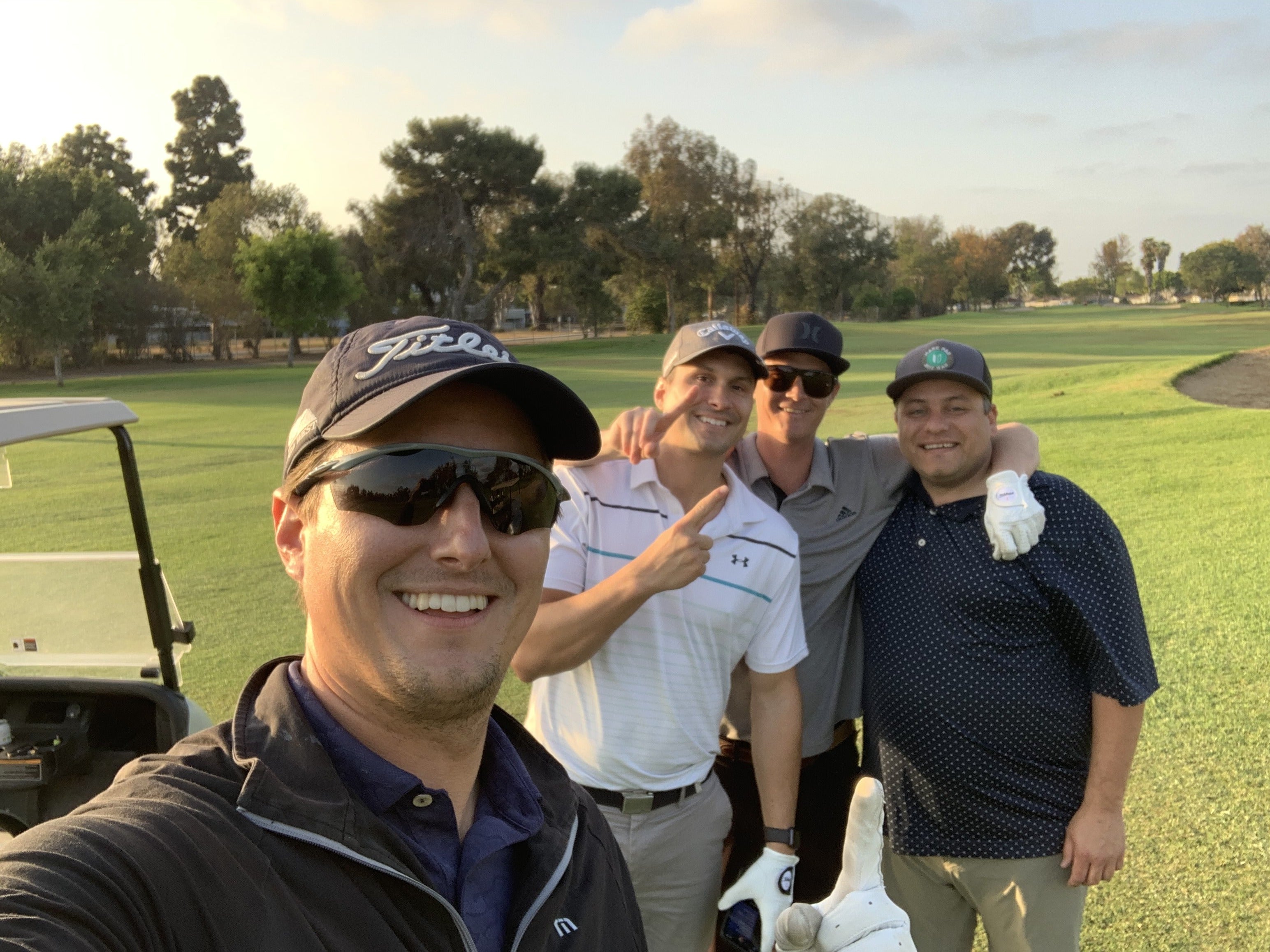 OC crew on the course
